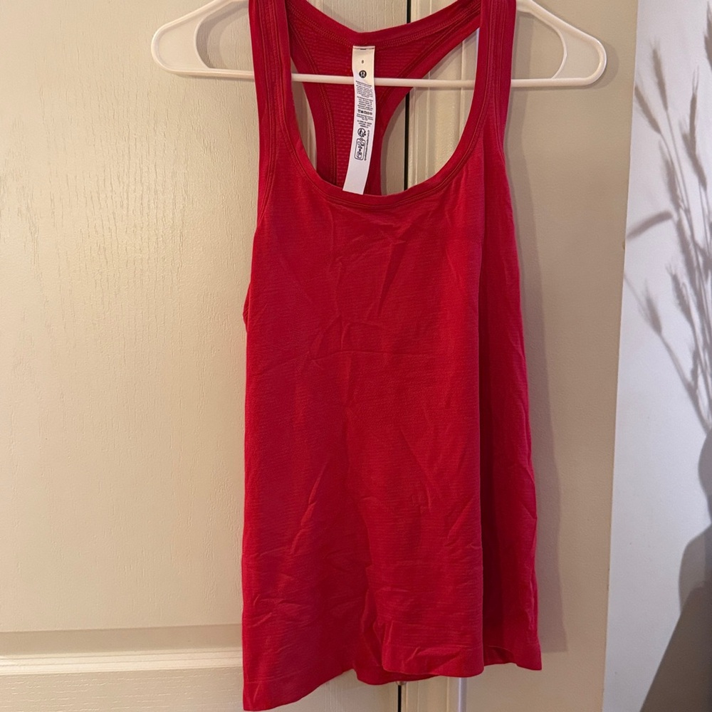 Lululemon Swiftly Tech Racerback Tank 2.0 Hip Length, Pink Dragonfruit